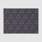 Mousseline Papier papier papier papier Motif pour chat noir v (Recto)