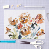 Mousseline Papier papier Rose Eufloria (Artisanat)