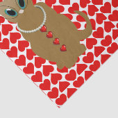 Mousseline Papier papier sur la Saint-Valentin (Détail)