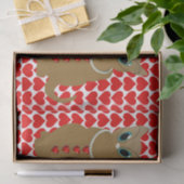 Mousseline Papier papier sur la Saint-Valentin (Cadeau)