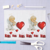 Mousseline Papier papier sur la Saint-Valentin (Artisanat)