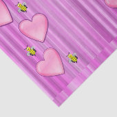 Mousseline Papier papier sur la Saint-Valentin (Détail)