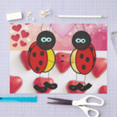 Mousseline Papier papier sur la Saint-Valentin (Artisanat)