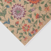 Mousseline Papier papier tissu d'élégance florale (Détail)