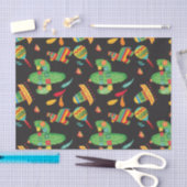 Mousseline Papier papier Tissu Motif Fiesta (Artisanat)