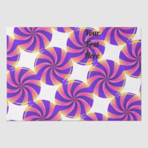Mousseline Papier papier Tissus en couleur noire