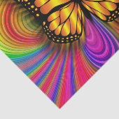 Mousseline papier papillon (Détail)