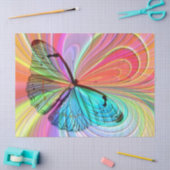 Mousseline papier papillon (Artisanat)