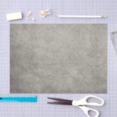 Mousseline Papier parchemin gris sale texturé froissé (Artisanat)