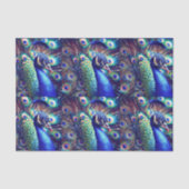 Mousseline Papier Peacock (décopauge) (Recto)