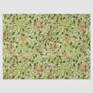 Mousseline Papier peint floral Chèvrefeuille de William Morri