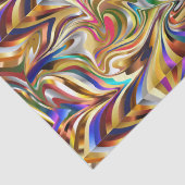 Mousseline Papier peint moderne Arrière - plan psychédélique  (Détail)