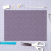 Mousseline Papier peint pourpre de luxe (Artisanat)