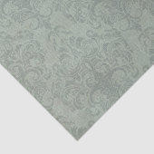 Mousseline Papier peint rustique gris de cru de damassé (Détail)