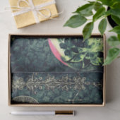 Mousseline Papier peint vintage de Steampunk (Cadeau)