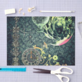 Mousseline Papier peint vintage de Steampunk (Artisanat)