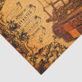 Mousseline Papier peint vintage de train de Steampunk (Détail)