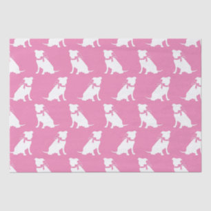 Mousseline Papier Pitbulle Pitbulle Pit Bull Chien Chien Chie