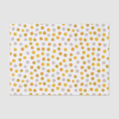 Mousseline Papier pois doré (Recto)