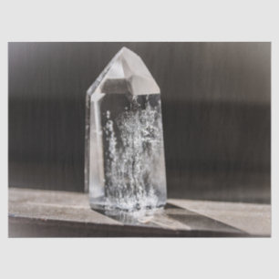 Mousseline papier quartz cristal