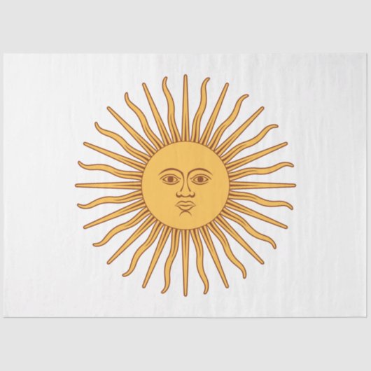 Mousseline Papier solaire argentin (Recto)