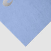 Mousseline papier surf bleu fond (Détail)