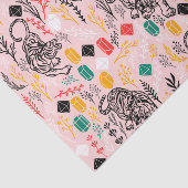 Mousseline Papier Tigre Cute (Détail)