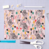 Mousseline Papier Tigre Cute (Artisanat)