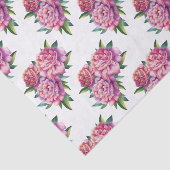 Mousseline Papier Tissu(2) Set Peonies Blooming (Détail)