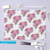 Mousseline Papier Tissu(2) Set Peonies Blooming (Artisanat)