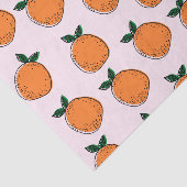 Mousseline Papier Tissu À Oranges Cuites (Détail)