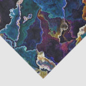 Mousseline Papier Tissu À Pente D'Huile (Détail)