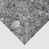 Mousseline Papier Tissu Abstrait Pavo Pontem (Détail)