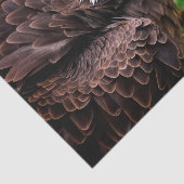 Mousseline Papier Tissu Aigle (Détail)