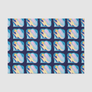 Mousseline Papier Tissu Angel Haven