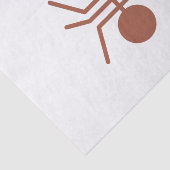 Mousseline Papier Tissu Ant (Détail)