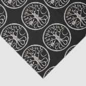 Mousseline Papier Tissu Arbre De Vie (Détail)