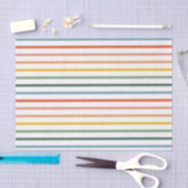 Mousseline Papier Tissu Arc-En-Ciel (Artisanat)
