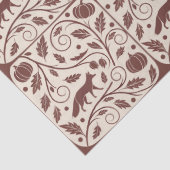 Mousseline Papier Tissu Autum Cosy (Détail)