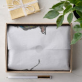 Mousseline Papier Tissu avec Dachshund (Cadeau)