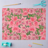 Mousseline Papier Tissu Azalea Pretty Rose (Artisanat)