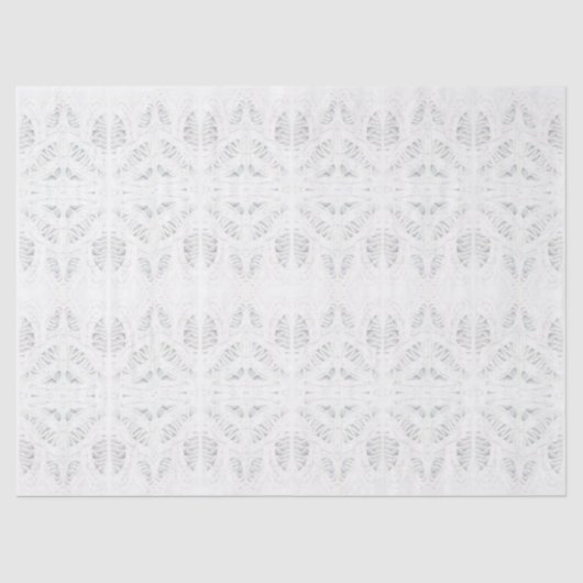 Mousseline Papier Tissu BATTENBURG LACE (Recto)