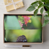 Mousseline Papier Tissu Beurre Et Fleurs (Cadeau)