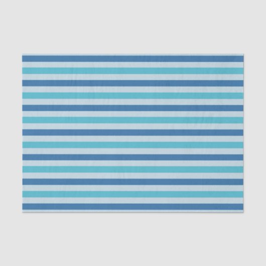 Mousseline Papier Tissu Bleu (Recto)