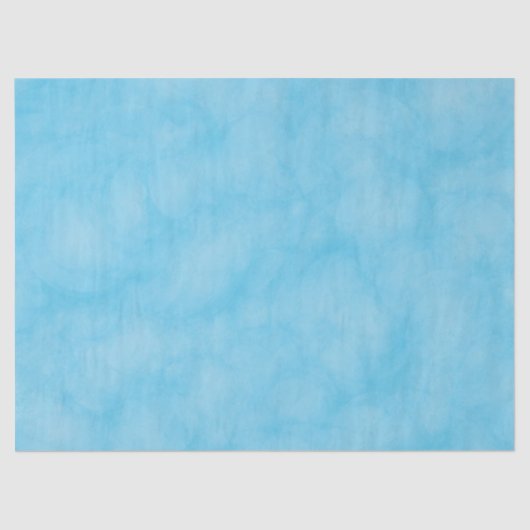 Mousseline Papier Tissu Bleu Coton Candy (Recto)