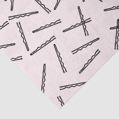 Mousseline Papier Tissu Bobby Pins (Détail)