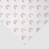 Mousseline Papier Tissu Boho Rainbow (Détail)