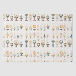 Mousseline Papier Tissu Boho Vintage