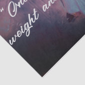 Mousseline Papier Tissu Bride et Groom (Détail)