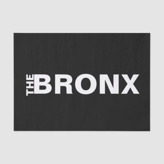 Mousseline Papier Tissu Bronx (Recto)